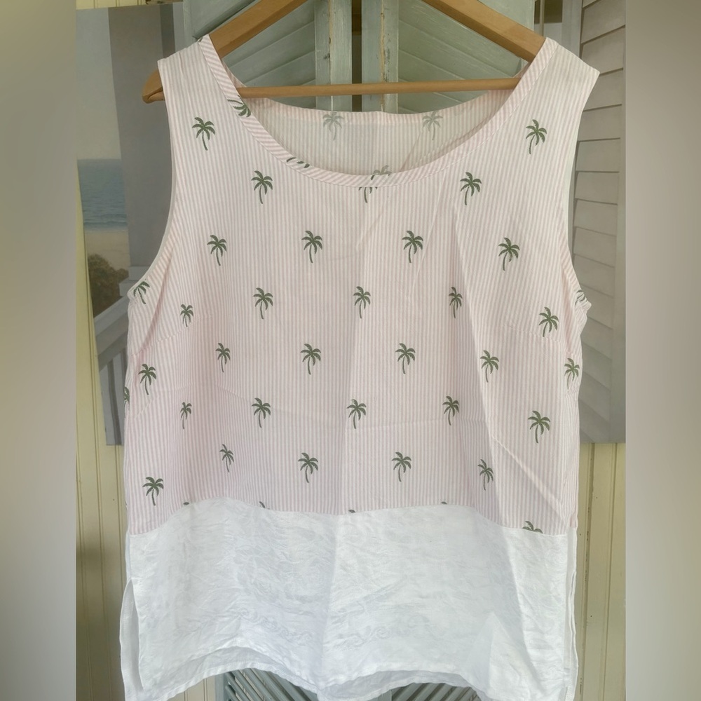 Vintage Tablecloth Top ~ Handmade